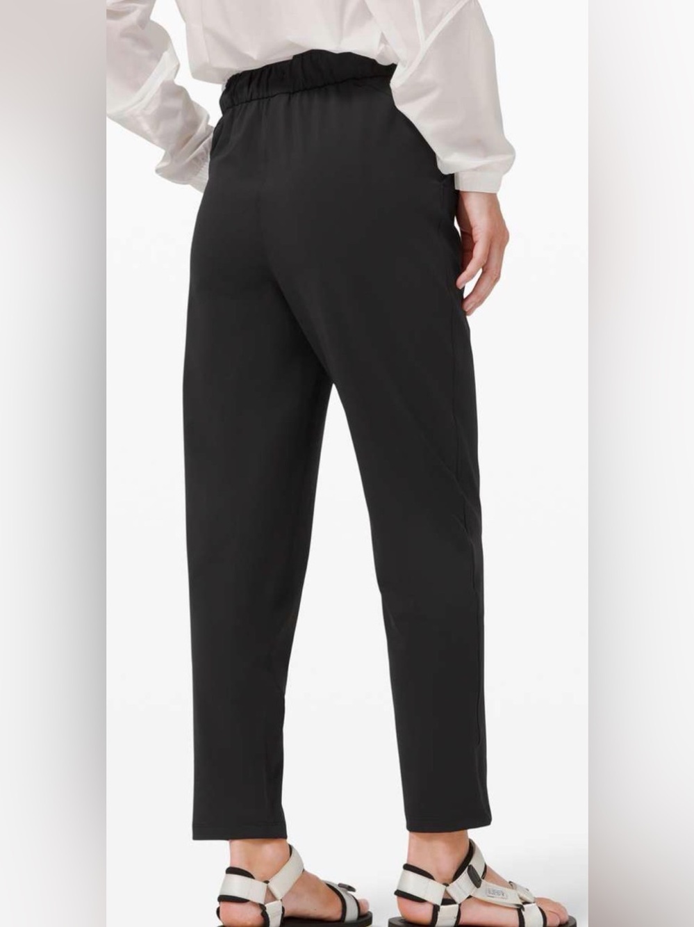 Lululemon Keep Moving Pant 7/8 High Rise Black Size 6